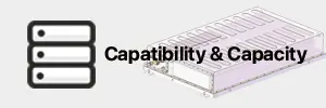 Capacidad y capacidad del sistema de almacenamiento de energía de la batería de litio